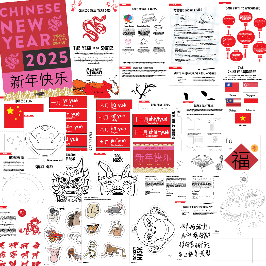 Chinese New Year 2025 Kit - Download