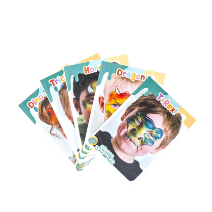The Dinosaur and Dragon Face Paint Kit