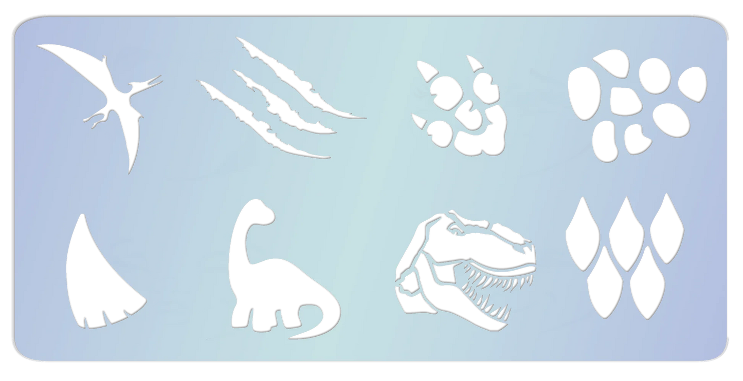 The Dinosaur and Dragon Face Paint Kit