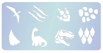 The Dinosaur and Dragon Face Paint Kit