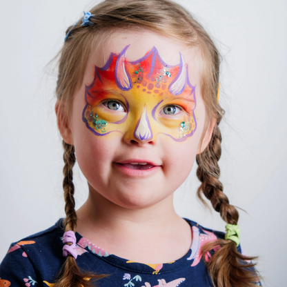 The Dinosaur and Dragon Face Paint Kit