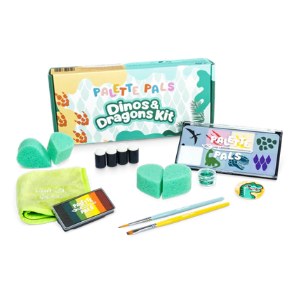 The Dinosaur and Dragon Face Paint Kit