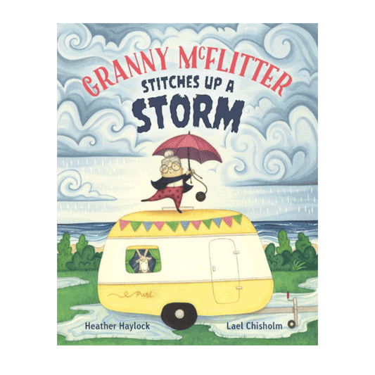 Granny McFlitter Stiches up a Storm
