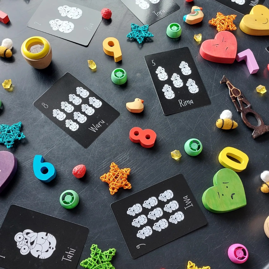 Tiki Counting Counting Cards Set - NOW MATCHING