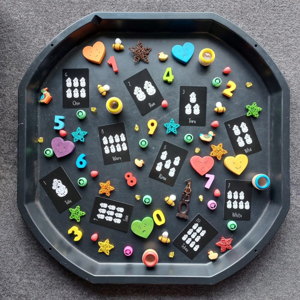 Tiki Counting Counting Cards Set - NOW MATCHING