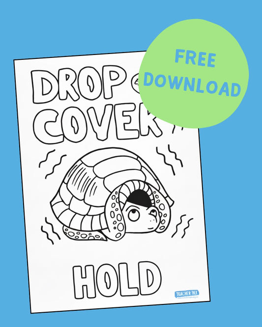 Freebie - Drop, Cover, Hold Download