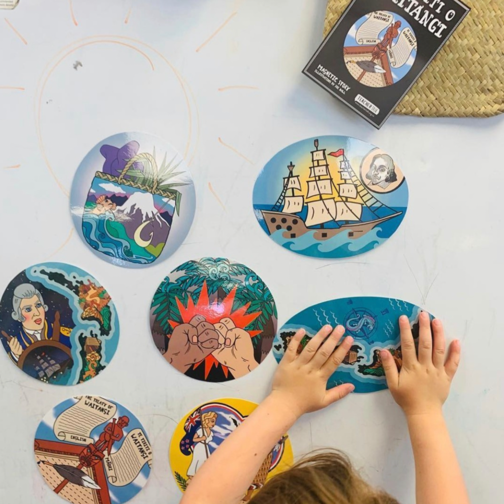 Te Tiriti o Waitangi - The Treaty of Waitangi Magnetic Story