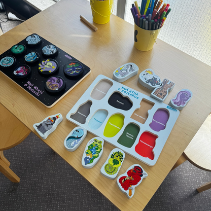 Ngā Atua o Aotearoa Wooden Puzzle