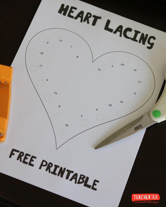 Heart Lacing Freebie - Download