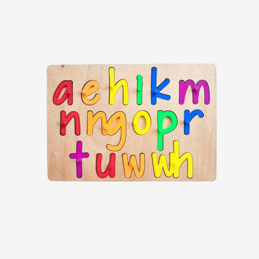Te Pū Taka Māori - The Māori Alphabet Puzzle - Brights