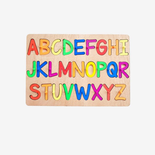 Upper Alphabet Puzzle - Brights