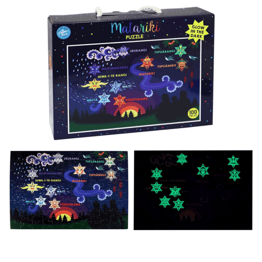 Matariki Glow in the Dark Puzzle 100pc