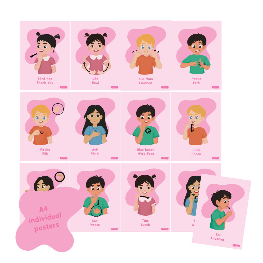 Ece Sign Language NZ Sign Language Printable Resources for Early Childhood NZ | ECE ...