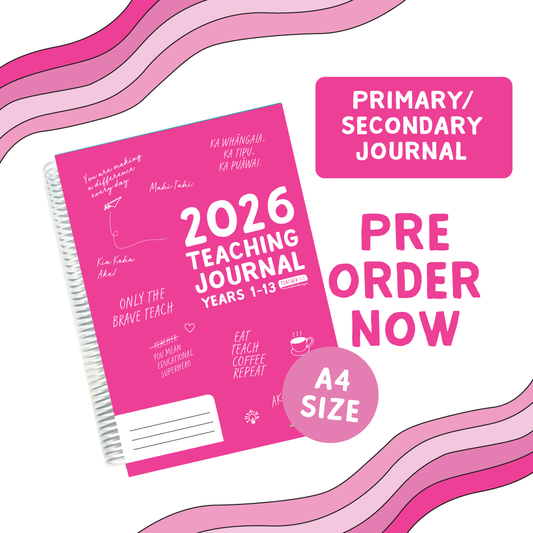 2026 Primary School Journal - A4 - PRE ORDER