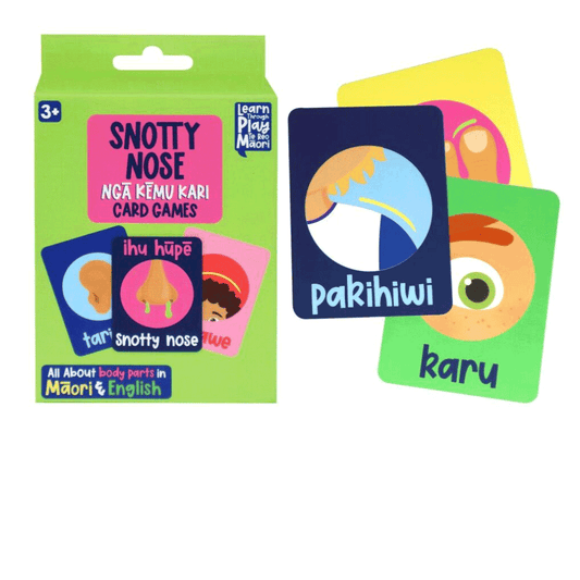 Snotty Nose Card Game Te Reo 43+1 Cards