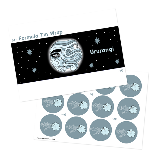 Ururangi Formula Tin Template - Download