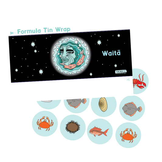 Waitā Formula Tin template