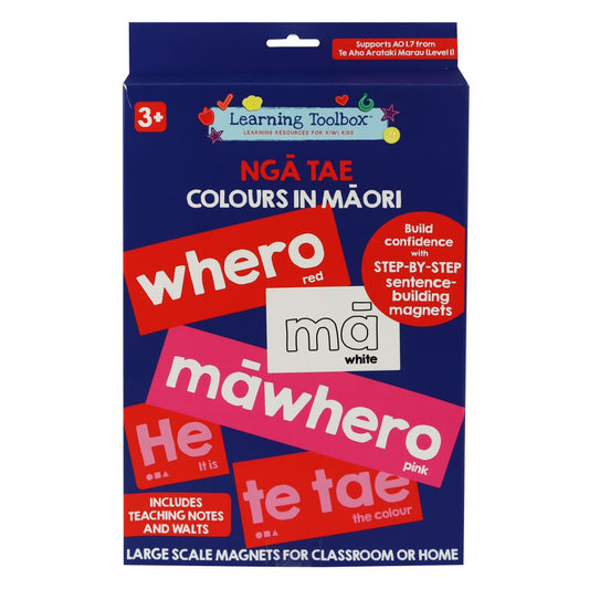 Magnetic Colours in Te Reo Māori 27+pcs
