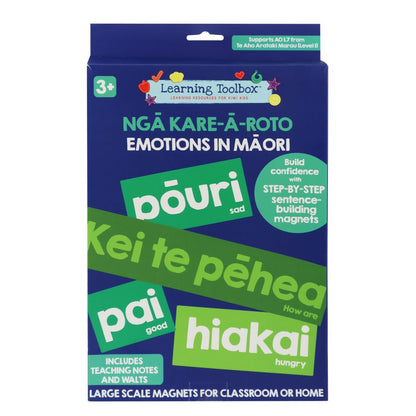 Magnetic Emotions in Te Reo Māori 35+pcs