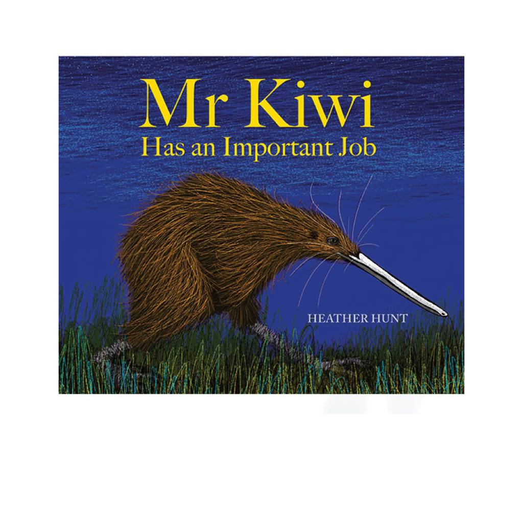 Mr Kiwi has an Important Job