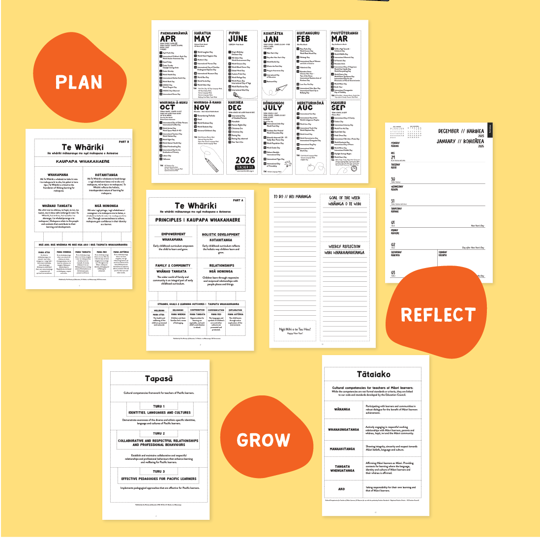 PRE ORDER 2027 ECE Teachers Planning Journal A4