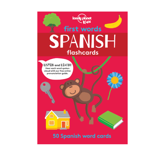 First words Spanish Flash Cards