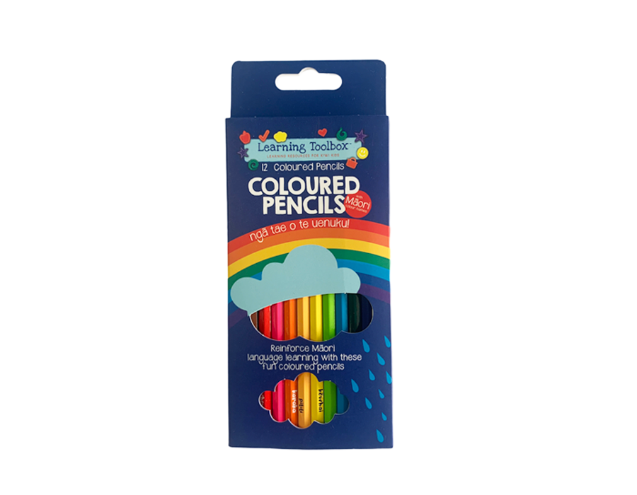 Te reo Māori Colouring Pencils