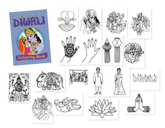 Diwali Colouring Book Download