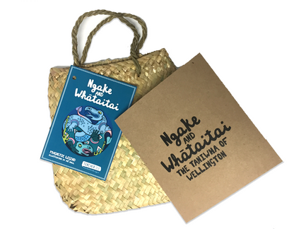 Ngake & Whātaitai (The taniwha of Wellington) Magnetic Legend