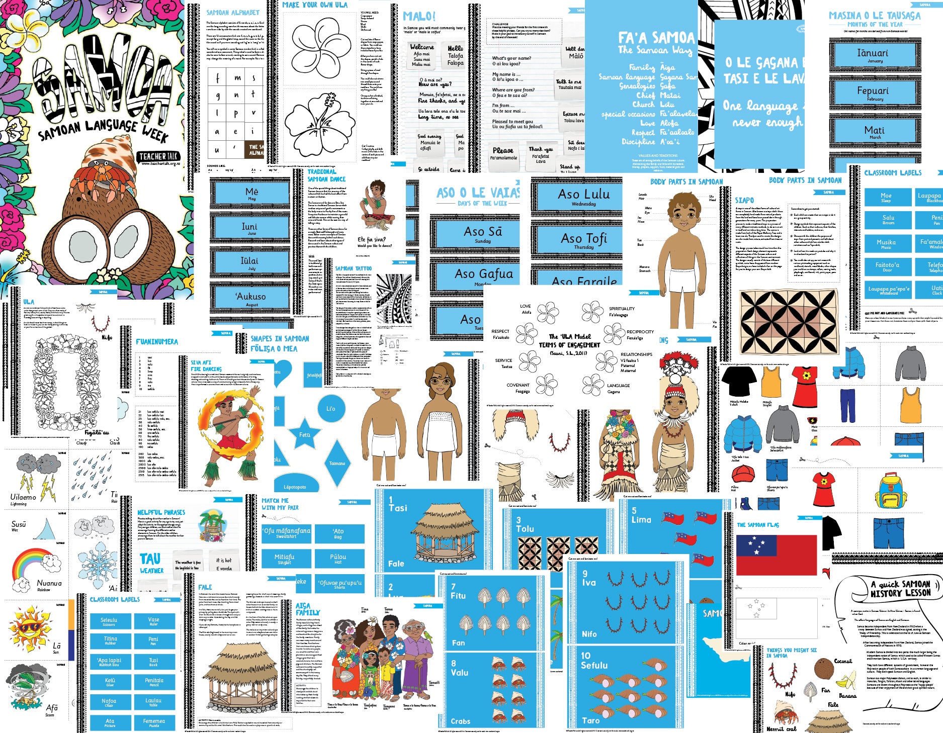 Samoan Language Resource - Download Kit – TeacherTalk