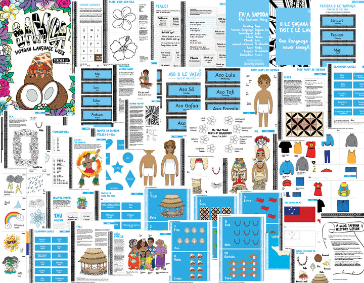 Samoan Educational Resources for Early Childhood NZ | ECE – TeacherTalk