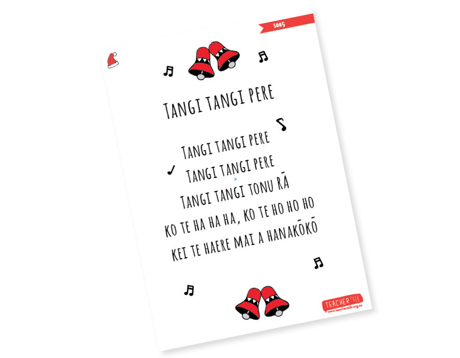 Tangi Tangi Pere Christmas Song - A3 Download