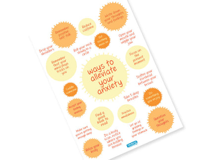 Alleviate Anxiety - A3 Poster - Download