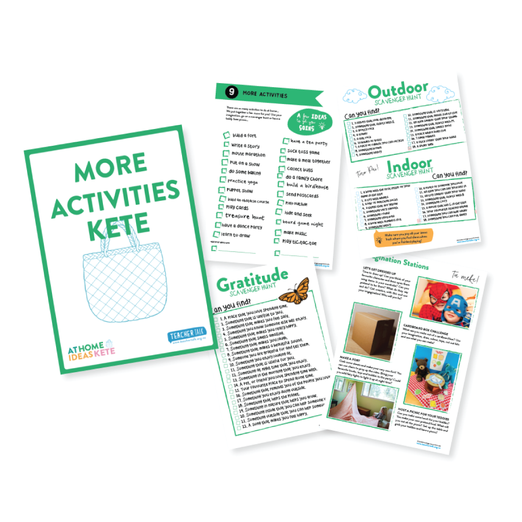At Home Kete - More Activities - Download