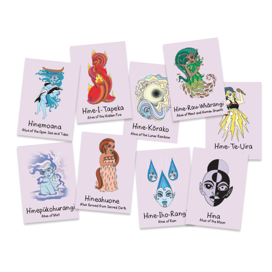 Ngā Atua Wāhine - A4 Poster Pack - Download