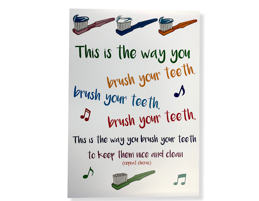 Brush Your Teeth - Table Top Activity