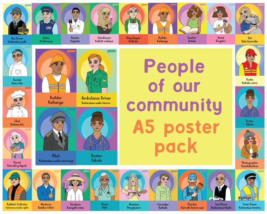 People of Our Community - A5 Poster Pack - Download – TeacherTalk