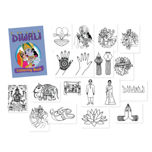 Diwali Colouring Book
