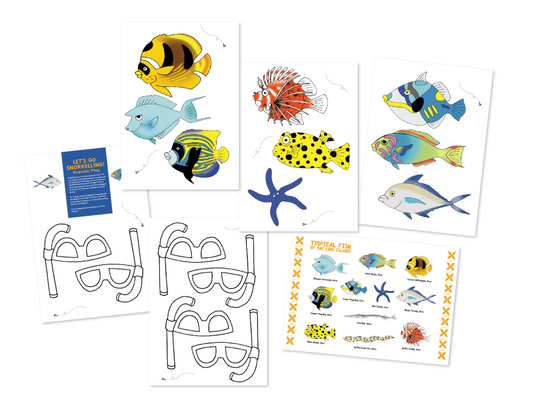 Cook Islands Tropical Fish Dramatic Play - Download