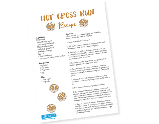 Free Hot Cross Buns Recipe - Download