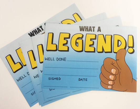 Legend Certificate - Download