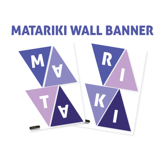 Matariki Flag Banner 2 -  Download