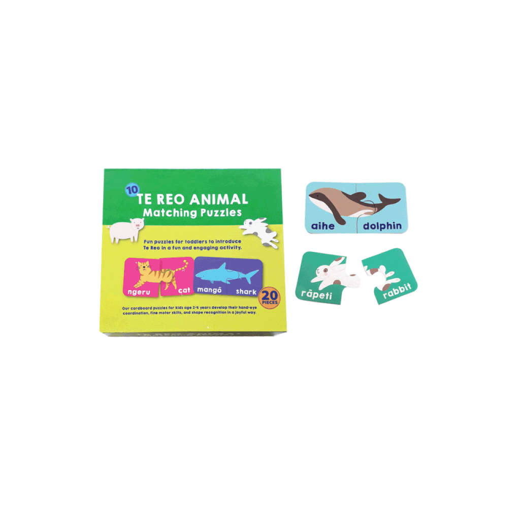 Te Reo Matching Animal 20pc Puzzle