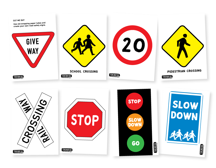 Road Safety Signs - Te Reo Māori and English