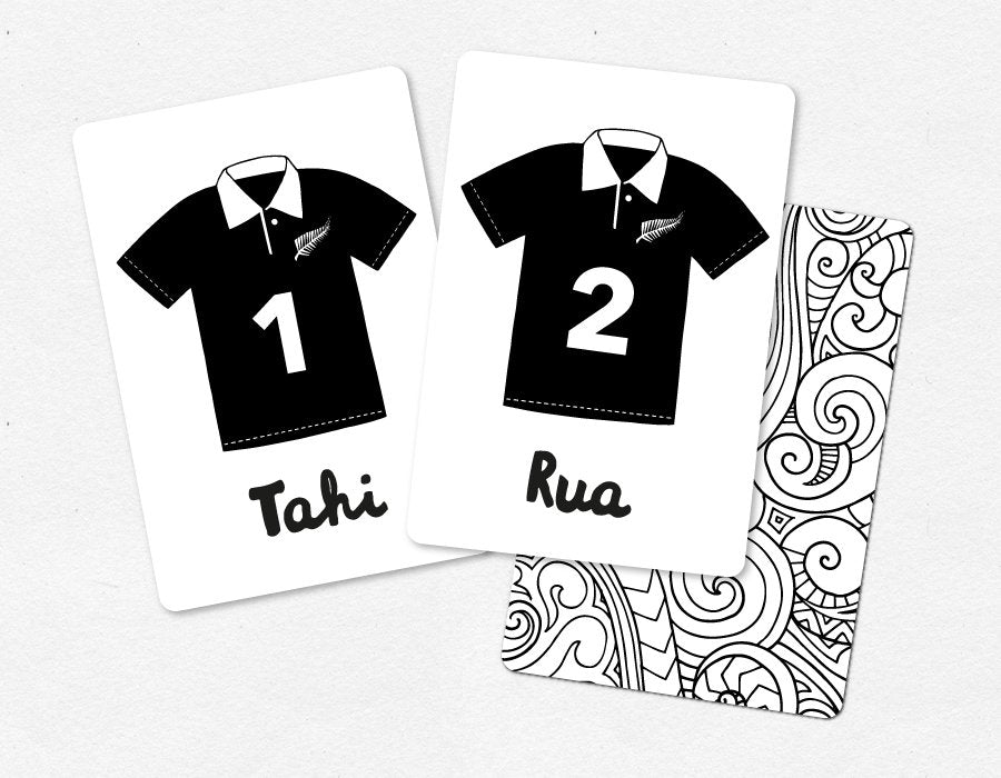 Rugby Jersey Counting Cards