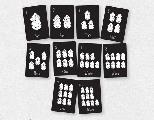 Tiki Counting Counting Cards Set - NOW MATCHING