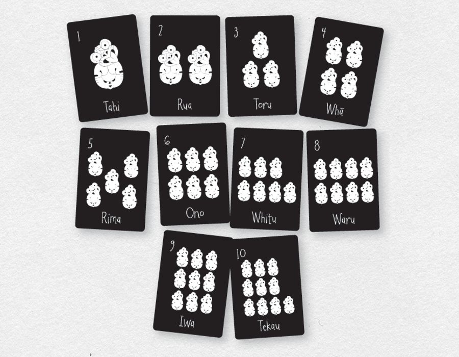 Tiki Counting Counting Cards Set - NOW MATCHING