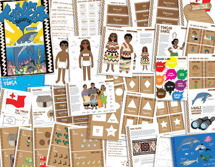Tongan Language Resource - Download Kit – TeacherTalk