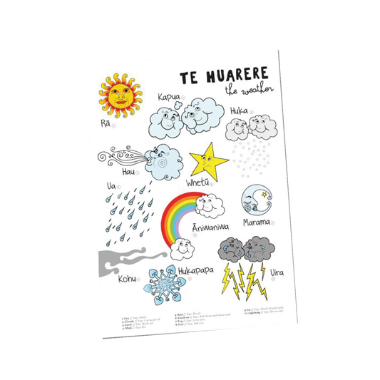 Weather Poster - A3 size